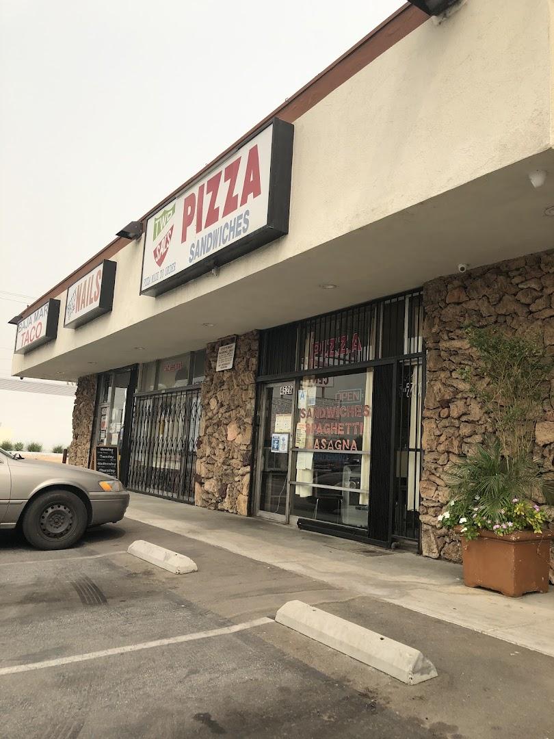 Two Sal's Pizza Menu