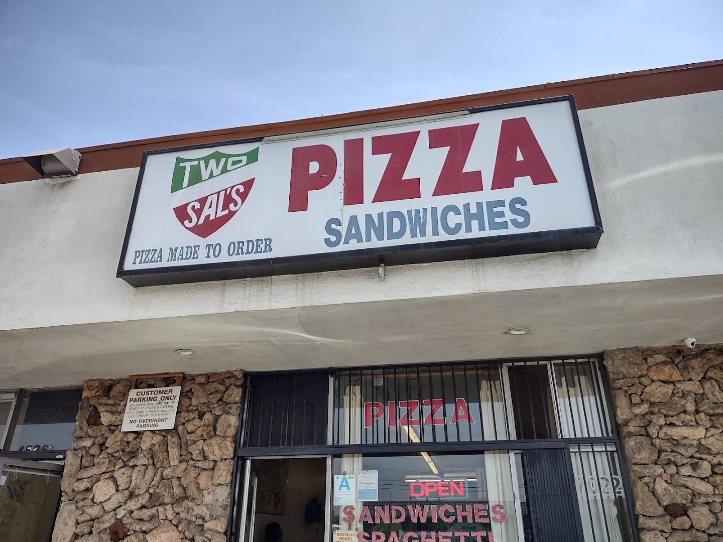 Two Sal's Pizza Menu image 7